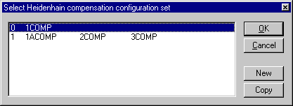 Heidenhain TNC configuration